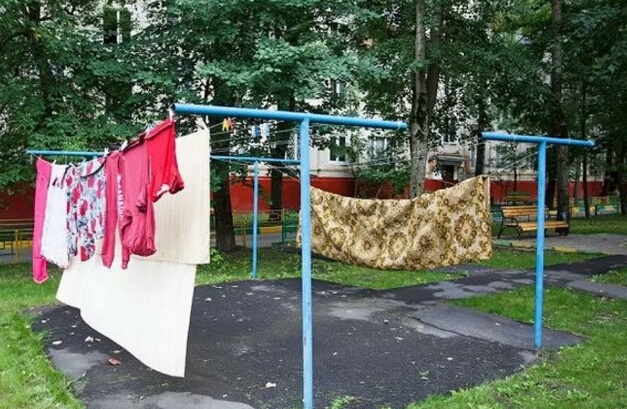 Растяжка в лесу