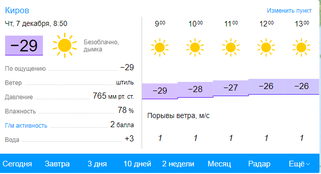 Утренний сюрприз
