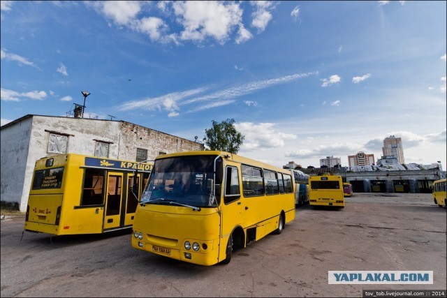 Автобусный парк №7 в Киеве