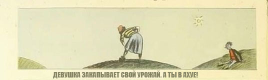 На огороде