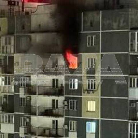 Беспилотник ВСУ врезался в жилую многоэтажку в Краснодаре