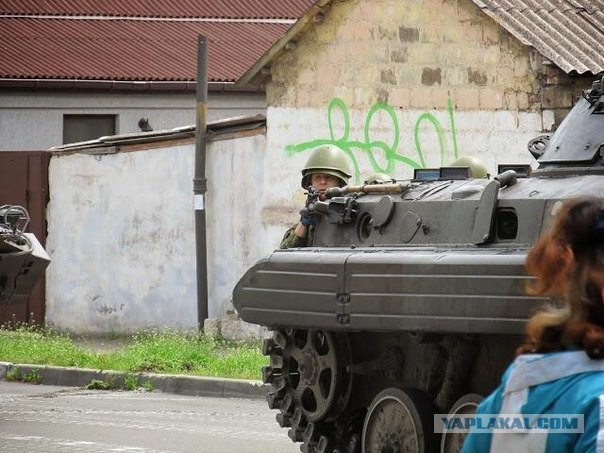 В Славянске идет бой