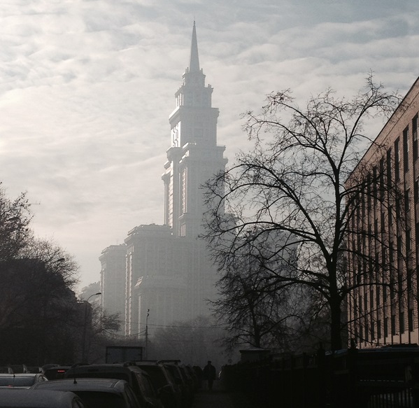 Москва, утро