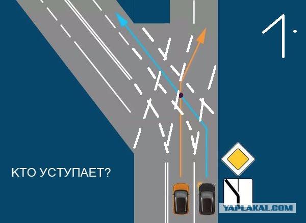 Кто уступает?