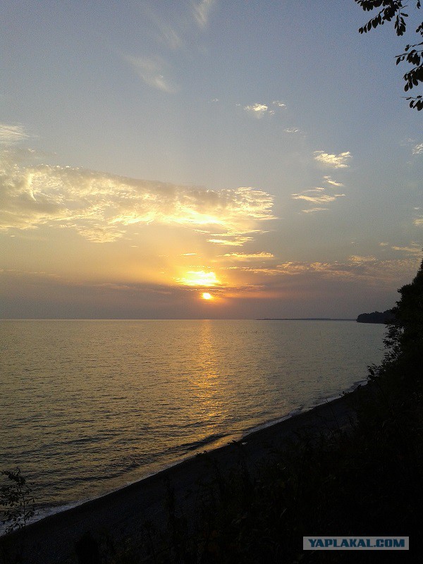 На море в сентябре.