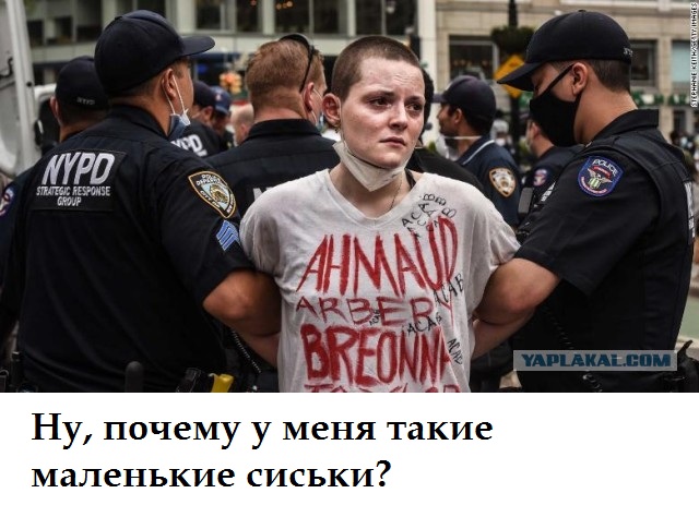 Карта протестов в США