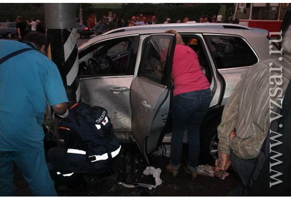 Фура протаранила 30 авто в Саратове!