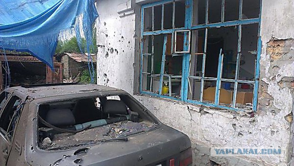 Сегодня ночью украинские силовики нанесли артудар по поселку Еленовка