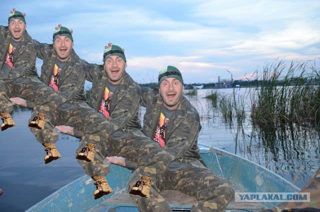 Фотожаба: Рыбаки без рыбы