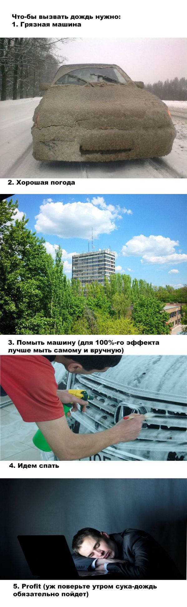 Бытовое шаманство: Как вызвать дождь?