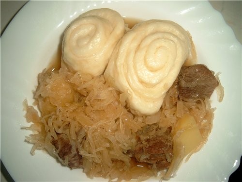 Квашеная капуста.