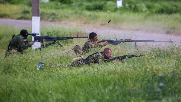 Под Славянском возобновились бои