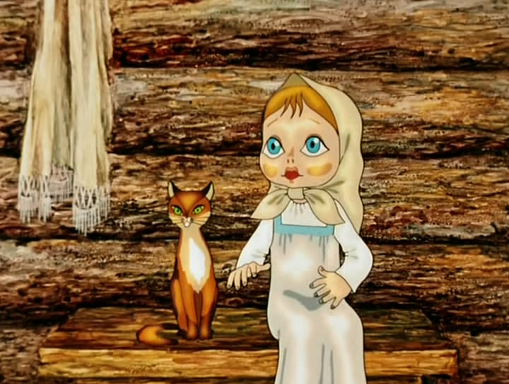 Даренка из сказки серебряное копытце рисунок