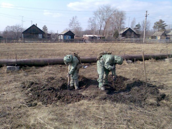 Служба на дальнем востоке.