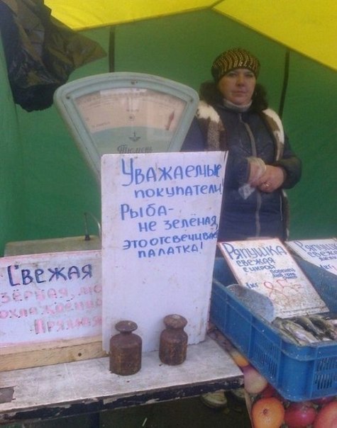 Смешные объявления, надписи и вывески