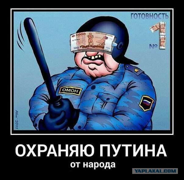 Пикетирующего офицера Минобороны задержала полиция