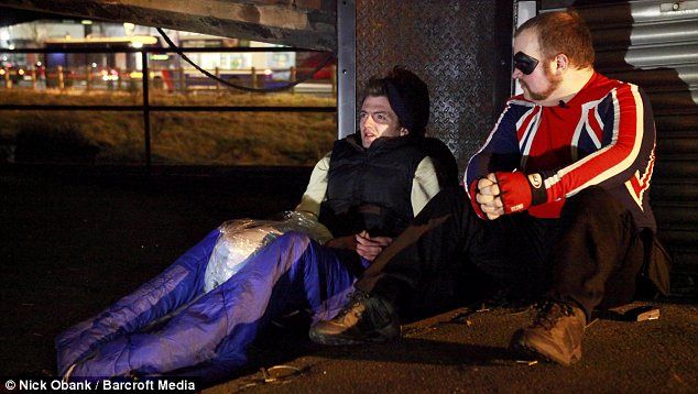 В Англии появился супергерой