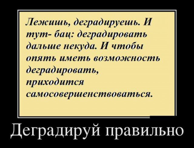 Подборка демотиваторов