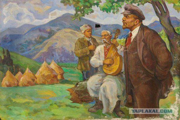Ленину придали украинский оттенок.