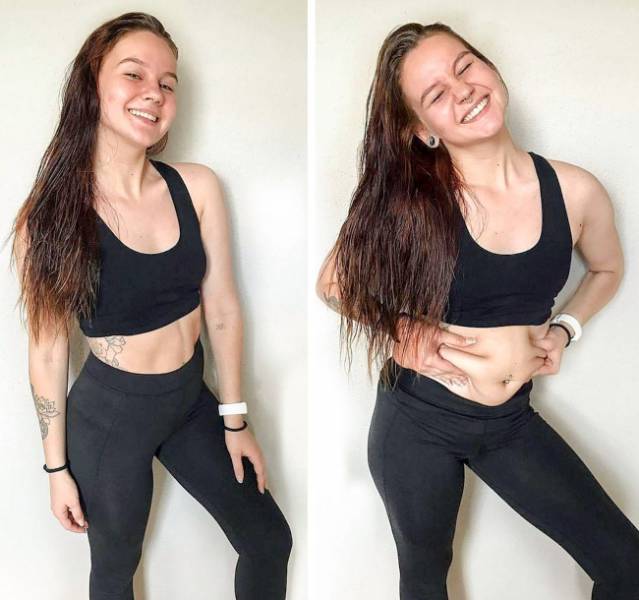 Девушки развеивают миф об идеальных телах в Instagram