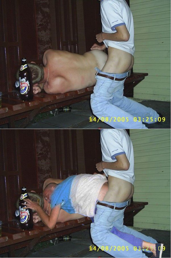 Фотожаба: ...как будто он не пьяный