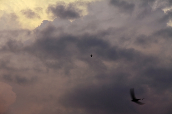 Облака над Киевом