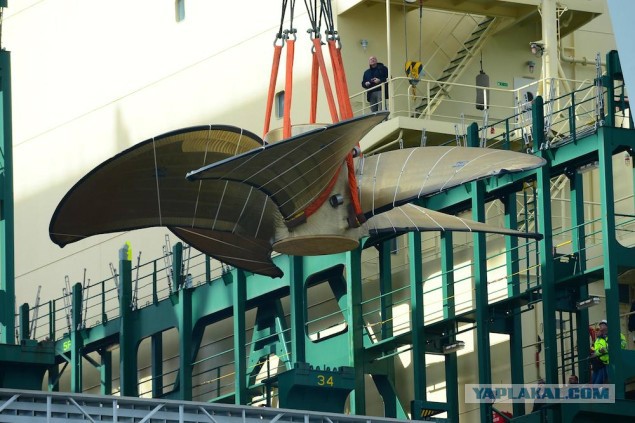 Самые большие корабельные винты