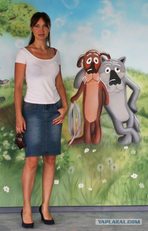 Роспись детского центра