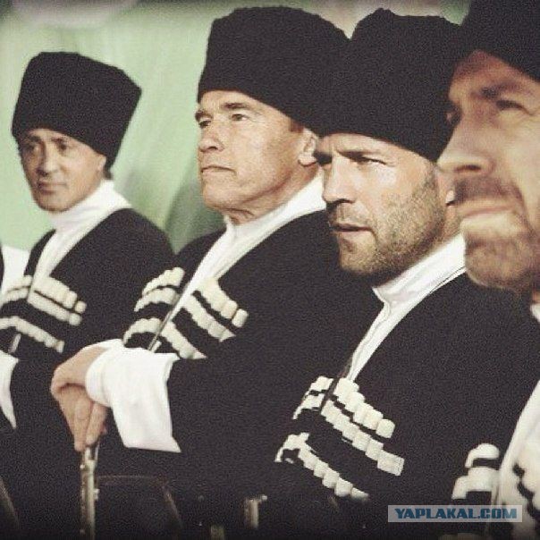 Сталлоне с семейством