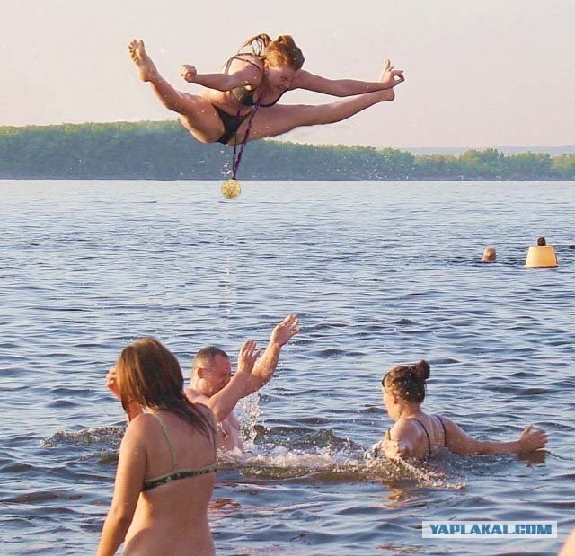 Фотожаба: "Водные Игры"