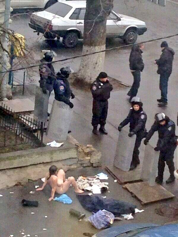 В центре Киева