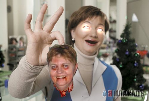 Фотожаба: Продавщица