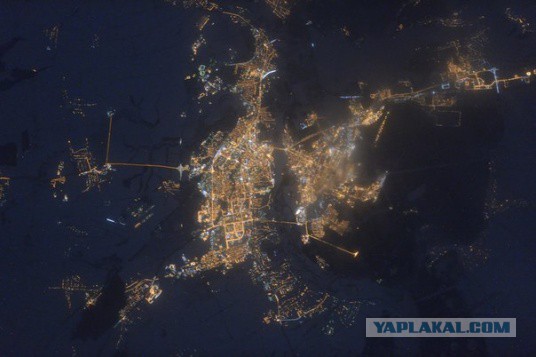 Ночные города мира из космоса