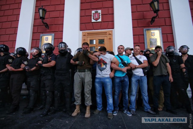 Штурм мэрии в Одессе