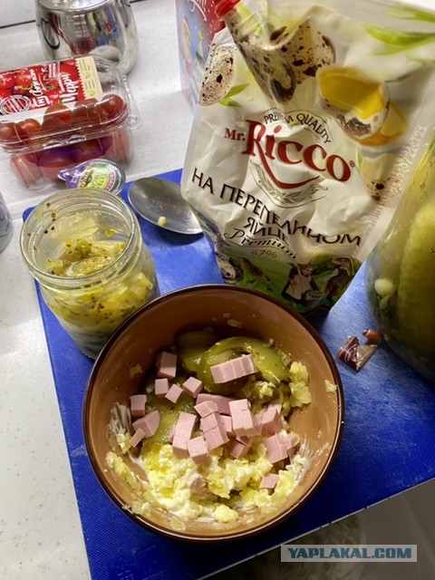 Японский картофельный салат