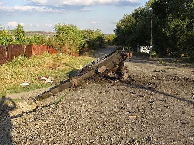 Танковый погром в Новосветловке