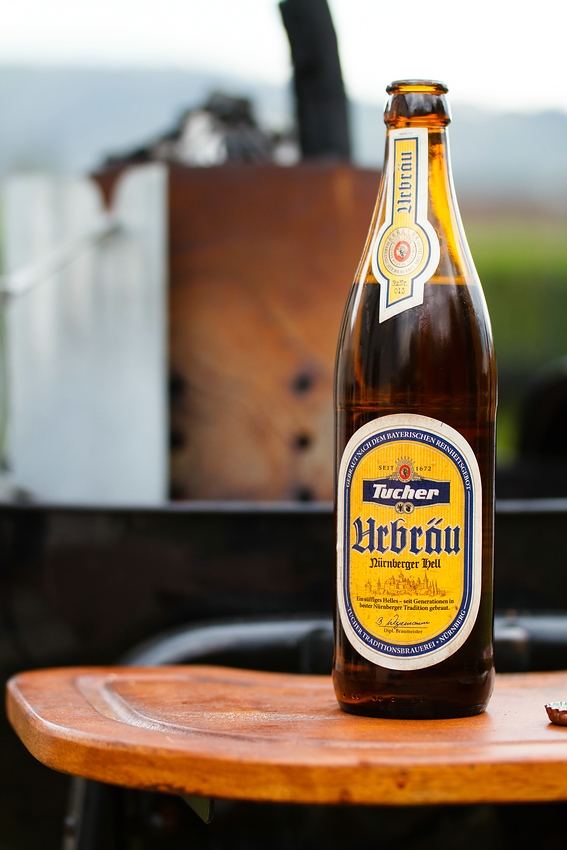 Колбаски-гриль с черемшой