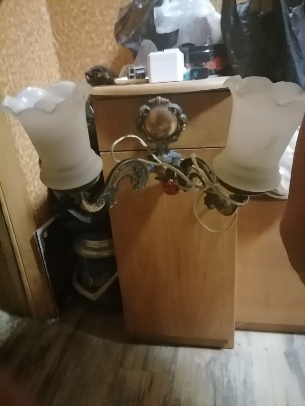 Настольные лампы и бра из СССР