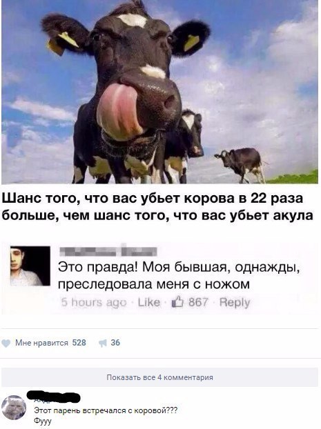 Ужасы и приколы из соцсетей 18+