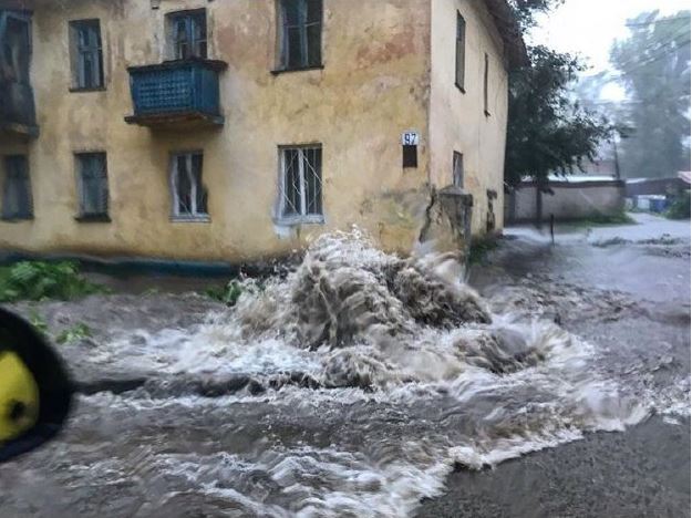 Ульяновск уходит под воду