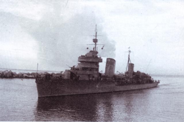 История гибели эскадренного миноносца "Беспощадный"