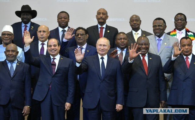 Путин заявил о запуске программы помощи странам Африки в сфере здравоохранения