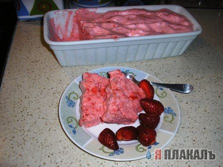 Клубничное суфле!