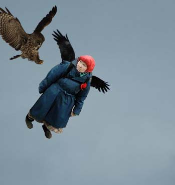 Фотожаба: Бесстрашная бабушка