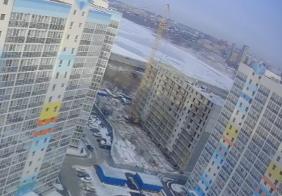 Обь начинает замерзать
