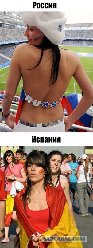 Самые сексуальные российские болельщицы