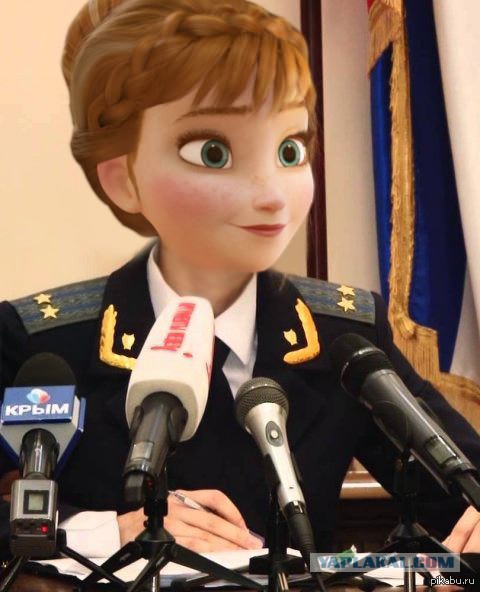 Новый имидж Поклонской