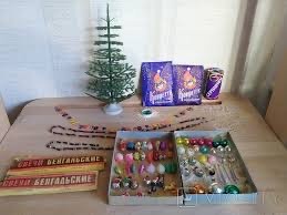 Новогодние украшения СССР