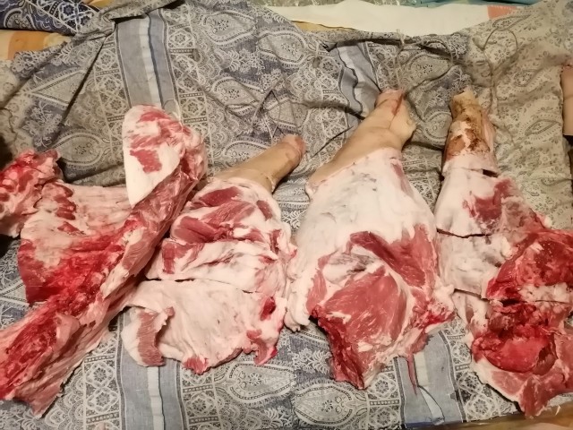 Пельмени из свина