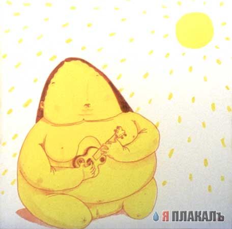 Рисунки на асфальте, строениях и т.п.